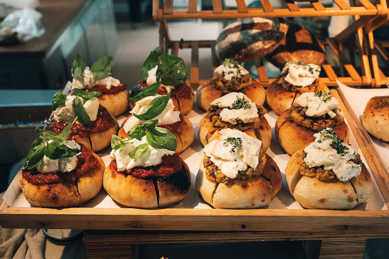 Fresh pastries